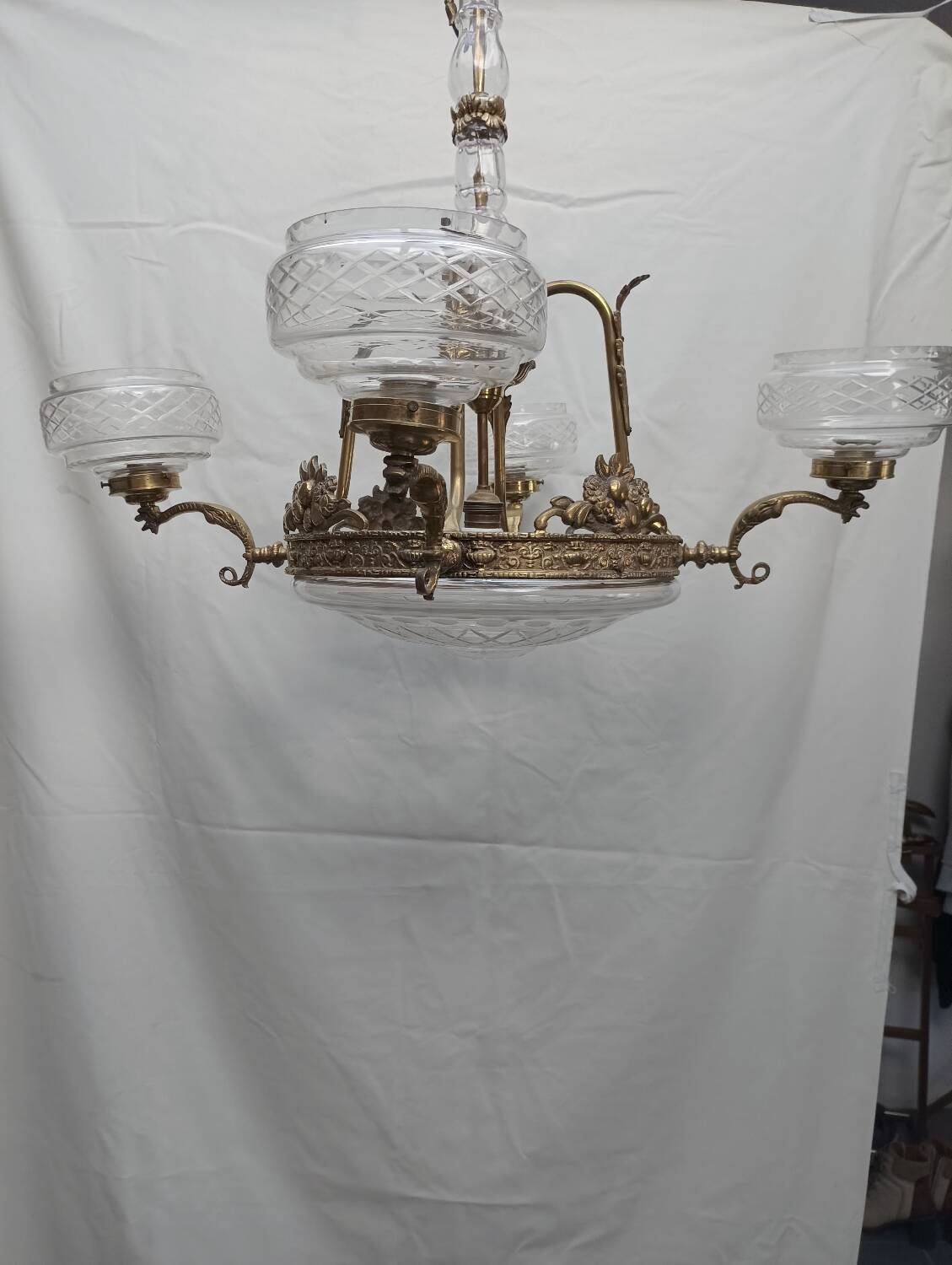 Gran lampara art déco