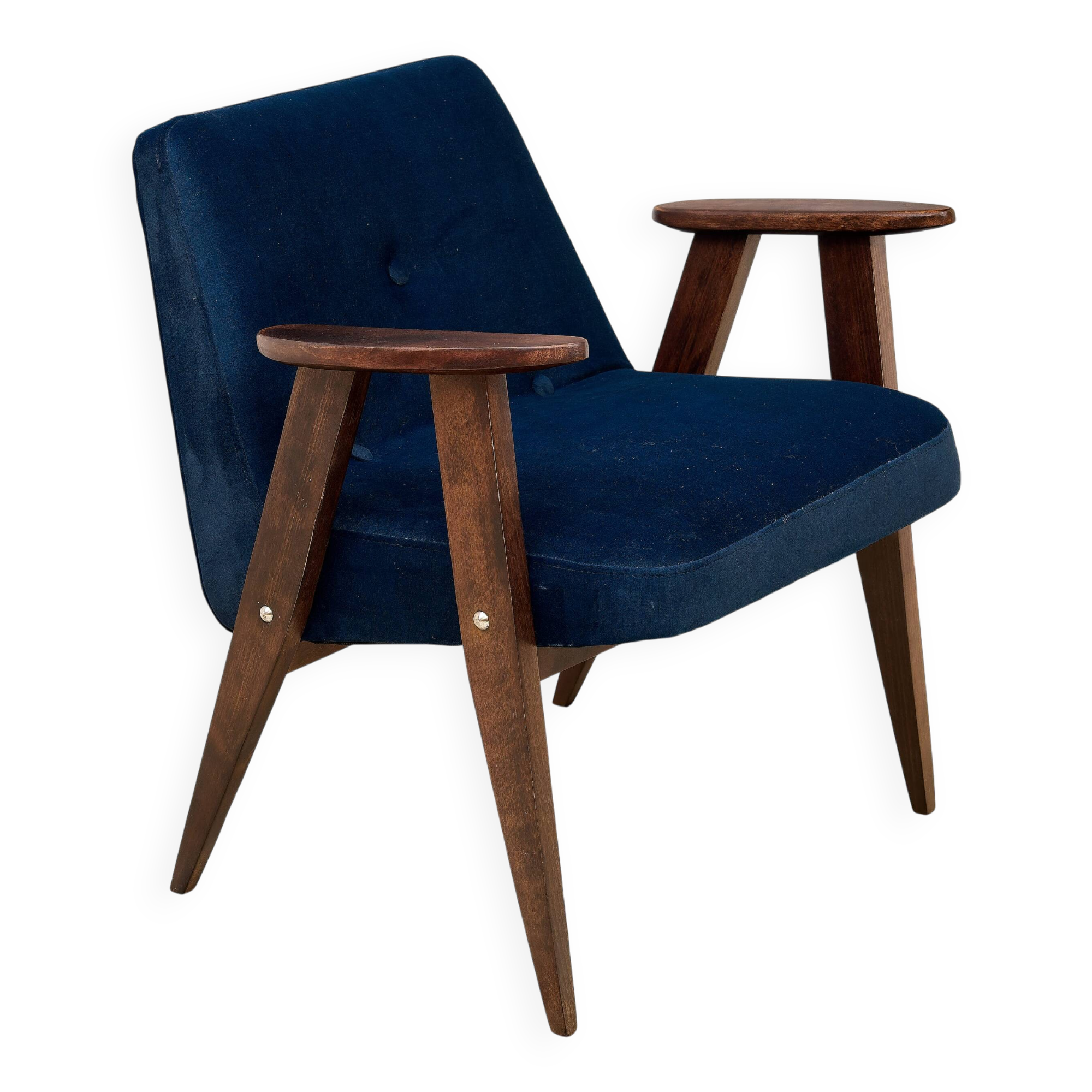 Fauteuil de style vintage n° 366, conçu par Chierowski, Pologne, 1960