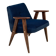 Fauteuil de style vintage n° 366, conçu par Chierowski, Pologne, 1960