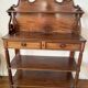 Wooden dessert table