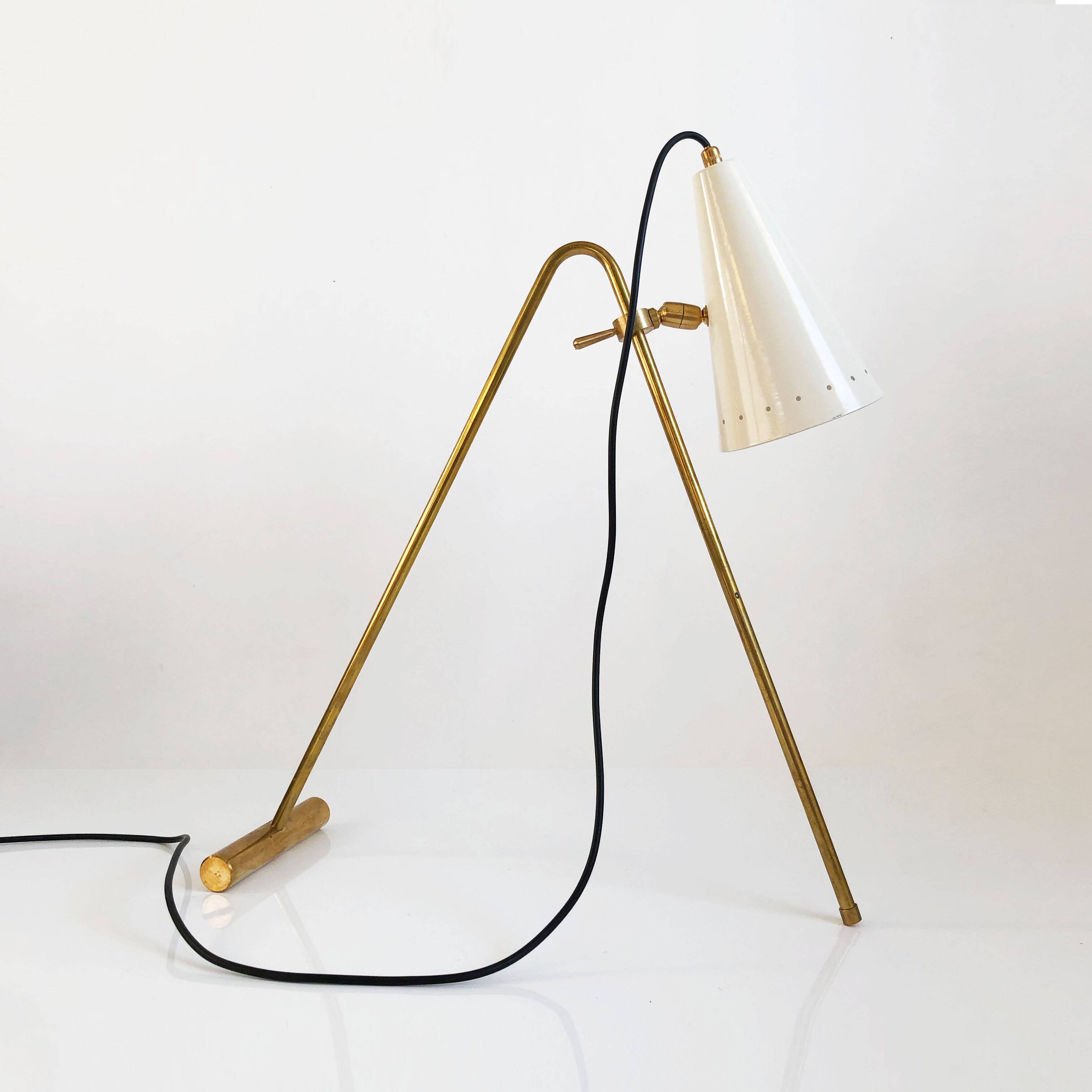Lampe bipode réglable, 1950
