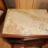 Art Deco period bed and bedside table by Gauthier Poinsignon