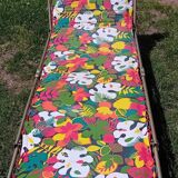 Vintage Deckchair-Camp Bed