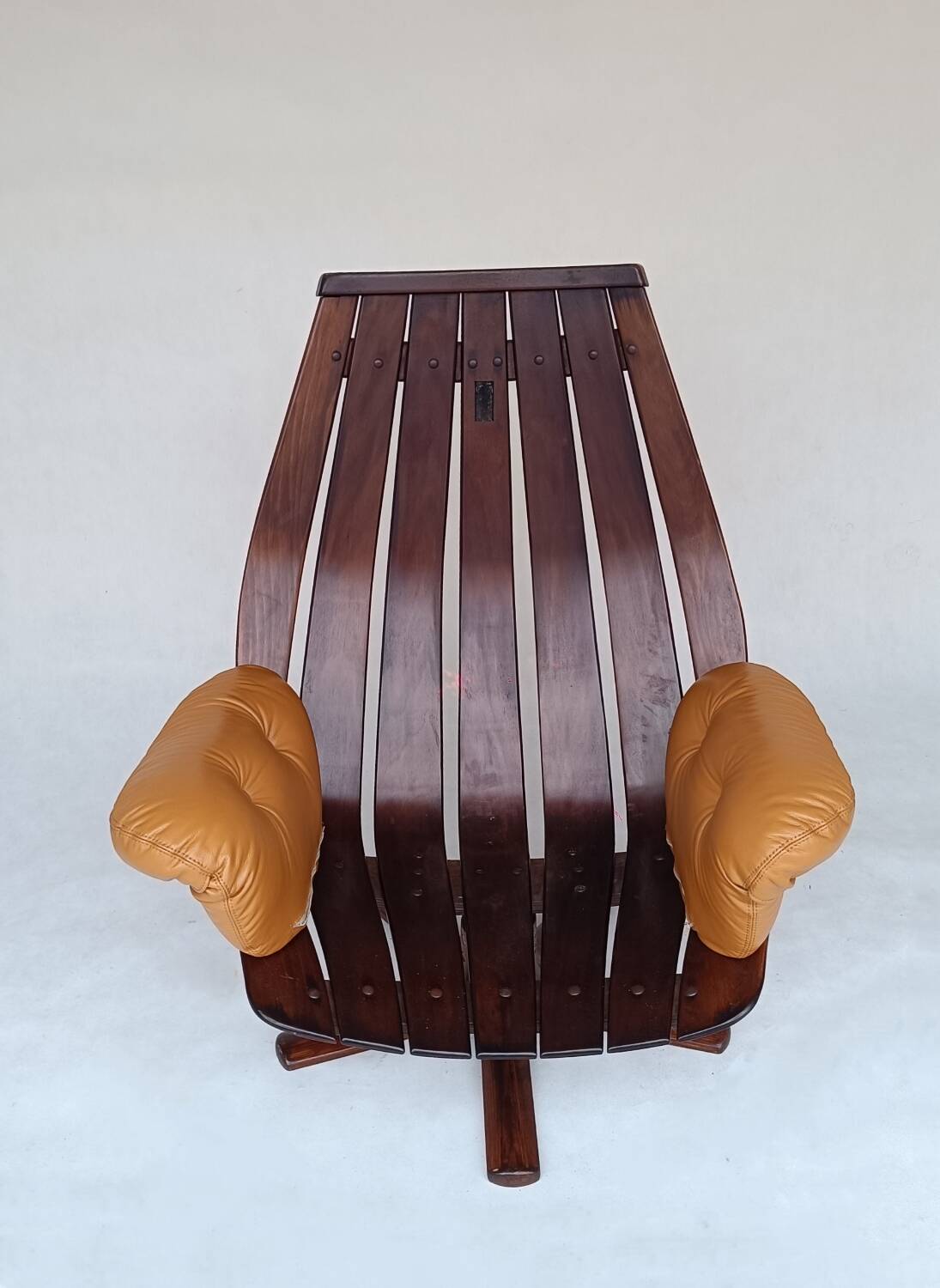 Lounge Swivel Chair by Hans Brattrud for Hove Mobler, 1970s