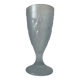 Verre moulé , couleur bleu opaline