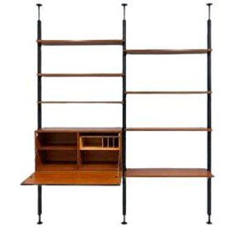 Wall Library or Floor/Ceiling in Rosewood