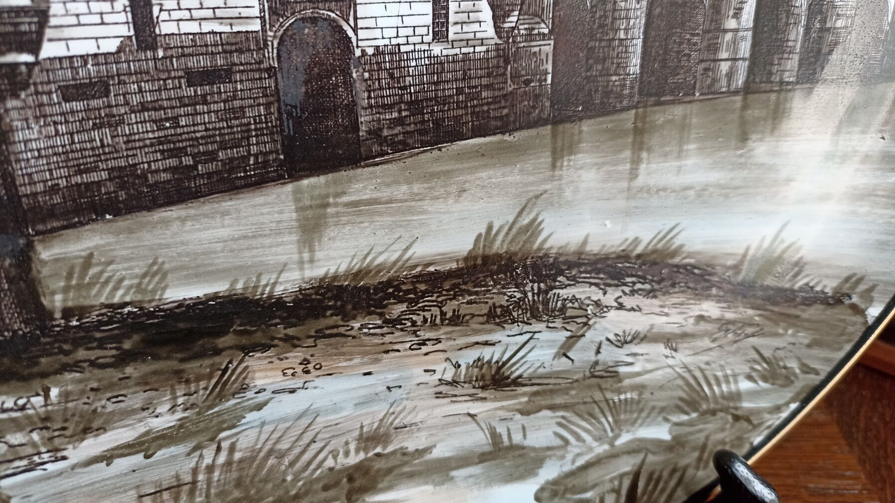 Decorative dish Choisy-le-Roi - Château de Chambord