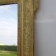 Mirror 19th wood and gilded stuk