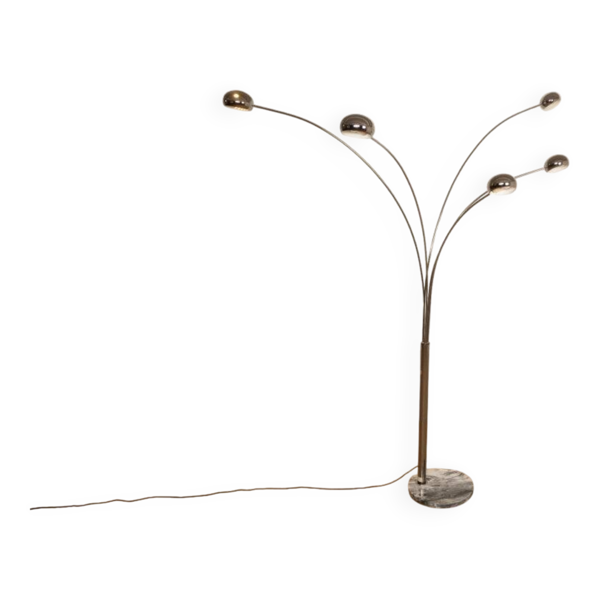 Vintage design floor lamp | Cottex Sweden | 5-armed