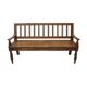 Settle in solid beech