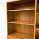 Vintage Teak Bookcase with Desk from Omann Jun, 1960s