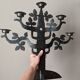Chandelier artisanal en fer forgé Bertil Vallien