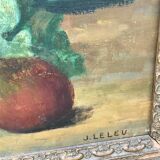 Painting signed J. Leleu