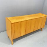 Commode vintage en bois de frêne par F.Jirák pour Tatra, 1960, Tchécoslovaquie