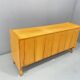Vintage ash wood commode by F. Jirák for Tatra, 1960, Czechoslovakia.