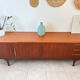 Vintage teak enfilade from the 1960s.