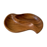 Cup tray empty-pocket with compartments