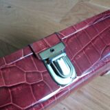 Cote d'Or crocodile skin effect metal advertising box