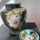 Hibiscus ceramic pot