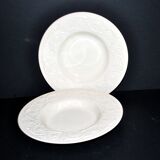 Wedgwood set of 2 pasta plates, Patrician garland, England