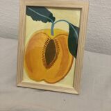 Mirabelle in small oak frame