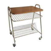 Vintage serving table 60