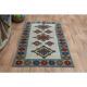 1970s vintage Turkish Oushak handmade wool cotton orange runner rug 101x148