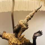 Thai bronze lamp