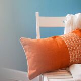 Coussin klong pop orange 30x50