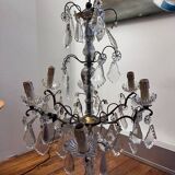 Chandelier with Tassels, early 20th century, 6 lights