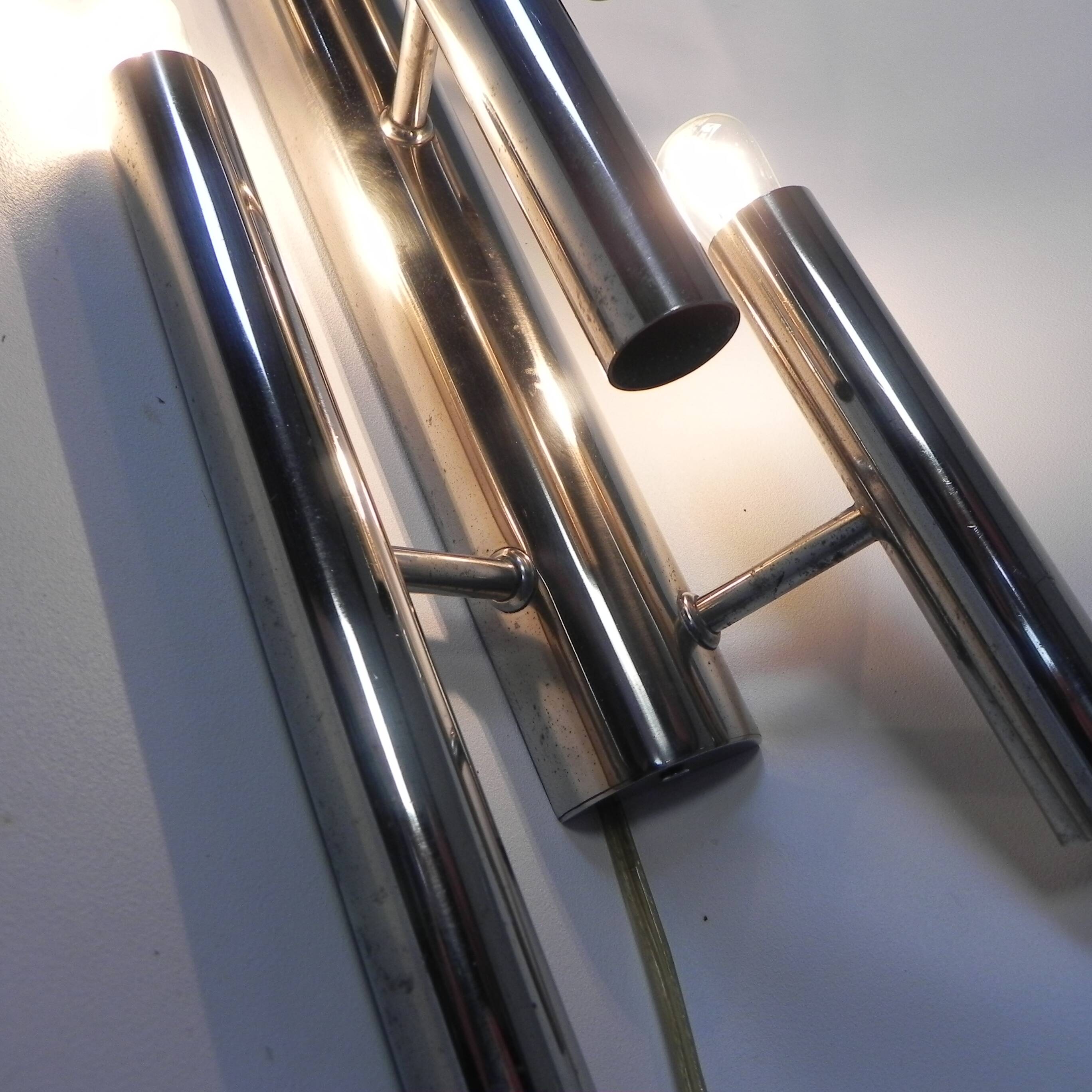 Vintage wall light, Gaetano Sciolari for Boulanger, 1970s.