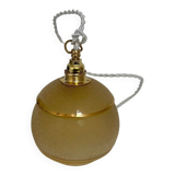 Lampe baladeuse Art Déco en verre granité