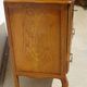 Small oak sideboard, rotating tray