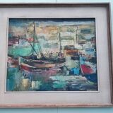 Peinture à l'huile d'Albert Coll