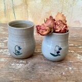 4 small assorted potteries