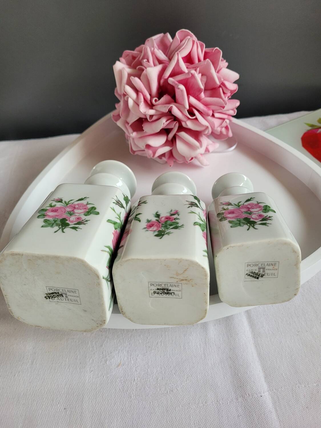 Porcelain bottles