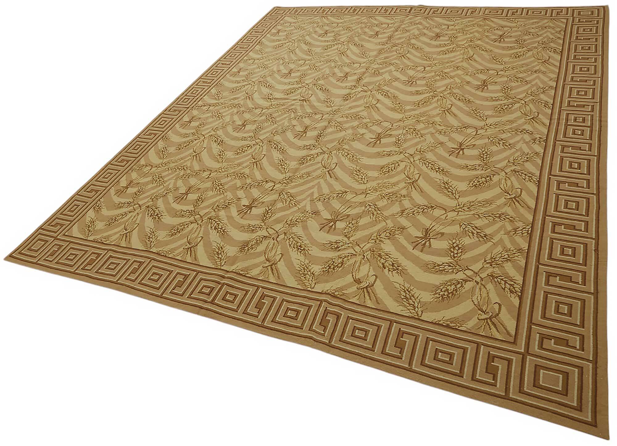 Handmade Vintage Flatweave Needlepoint Kilim 244 cm x 303 cm