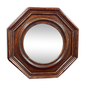 miroir rustique en bois