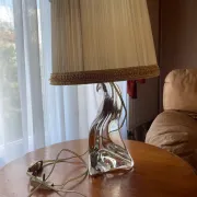 Crystal floor lamp