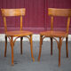 Pair of Thonet bistro chairs
