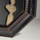 Ripple frame mirror octagonal