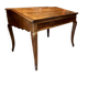 Antique French Writing Desk in Oak with Cabriole Legs, 1800s
