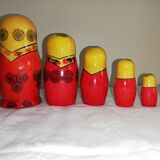 MATRIOCHKAS RUSSIAN DOLLS VINTAGE GIGOGNES
