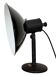 Vintage Industrial Black Enamel Table Lamp from EB, 1950s