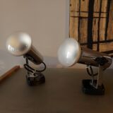 Two vintage Targetti spotlights