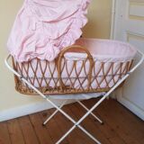 Old rattan basket
