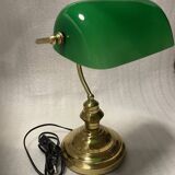 Steel avocado lamp
