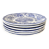 English dessert plate