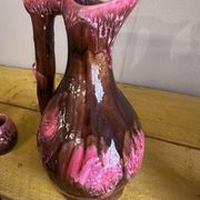 Vallauris Liqueur Service - Carafe and 8 Goblets