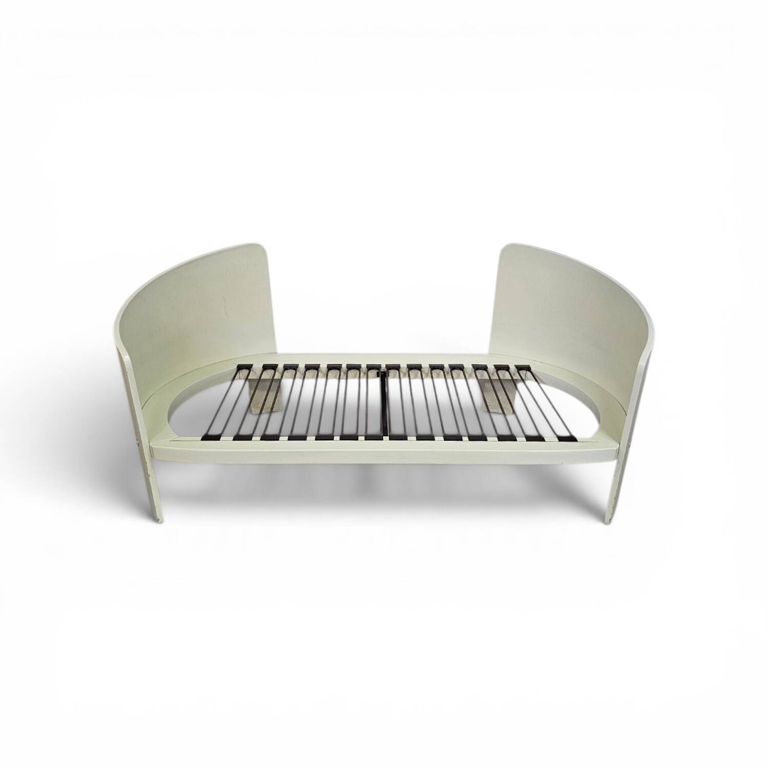 Bz49 sofa by Hans Ell for 't Spectrum / 1970 / dark brown leather